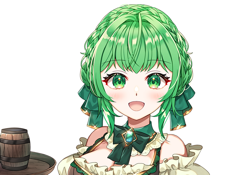 Vライバーオーディション対象キャラクターEmerald